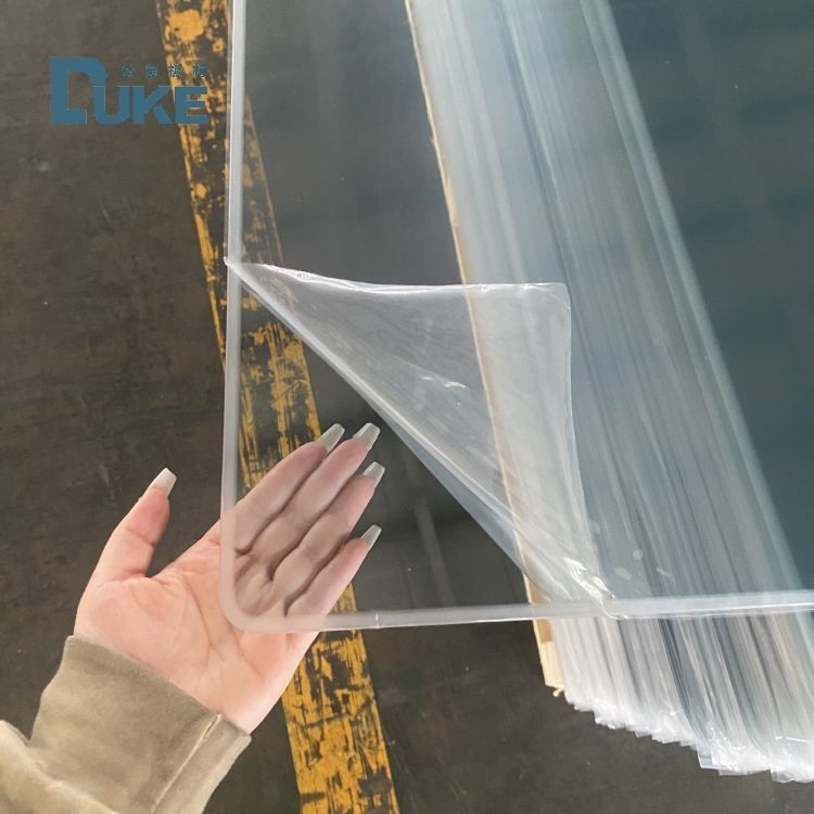 Duke Optical-Grade Cast Acrylic Sheet 100% Virgin Mitsubishi MMA Kejernihan Tinggi 92% Keakuratan Cermin 10mm 2mm Patah Papan UV
