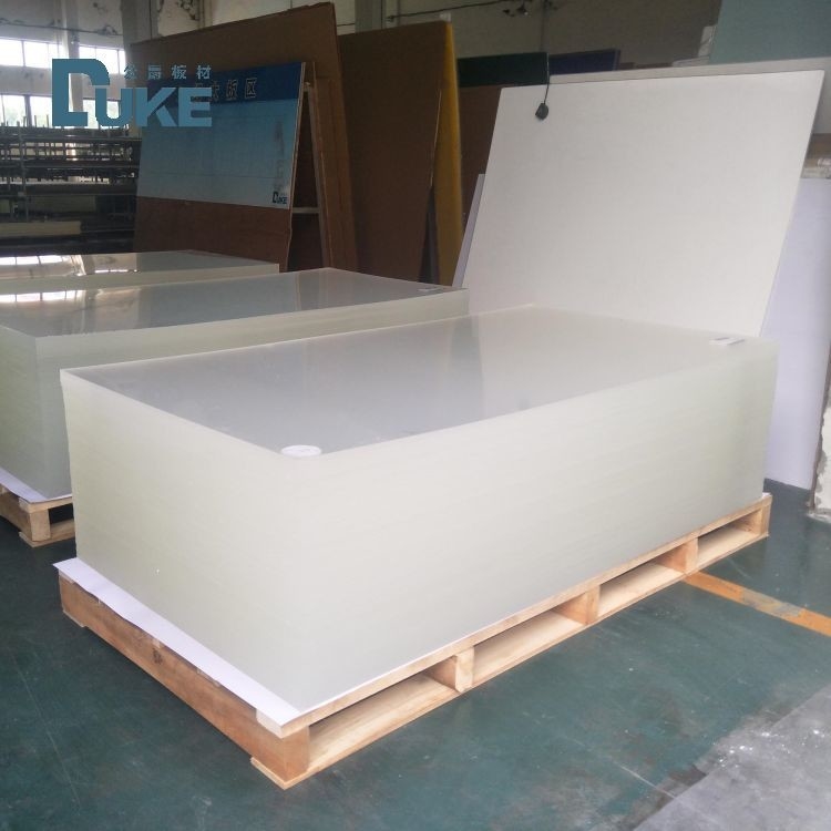 Lembaran Akrilik Cor Kelas Optik 100% Virgin Mitsubishi MMA Kejernihan Tinggi 92% Ukuran Kustom