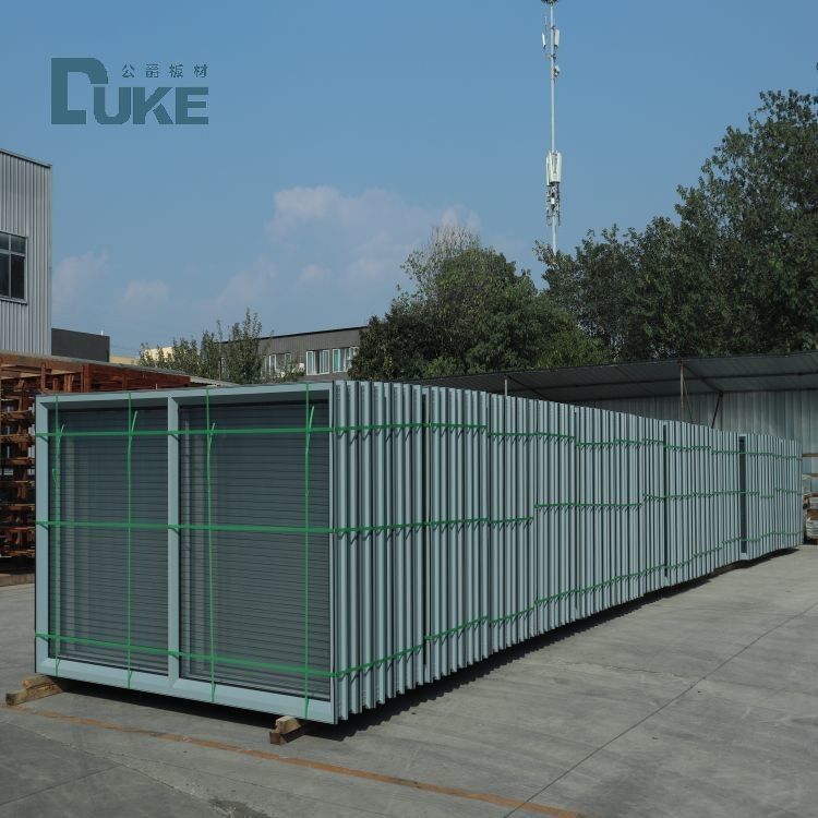Lembaran Akrilik Cor 100% Bahan Murni Ketebalan 5mm hingga 20mm Panel Tahan Lama untuk Penghalang Suara / Penghalang Kebisingan Luar Ruangan