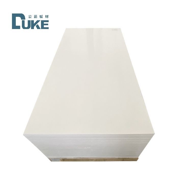 DUKE Kelas Sanitasi Anti Mold 3mm Kubah PMMA Putih Disesuaikan Lembar Akrilik Cast PE 5mm 8mm Disesuaikan Layanan Pemotongan