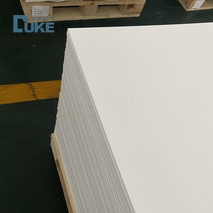 DUKE Kelas Sanitasi Anti Mold 3mm Kubah PMMA Putih Disesuaikan Lembar Akrilik Cast PE 5mm 8mm Disesuaikan Layanan Pemotongan