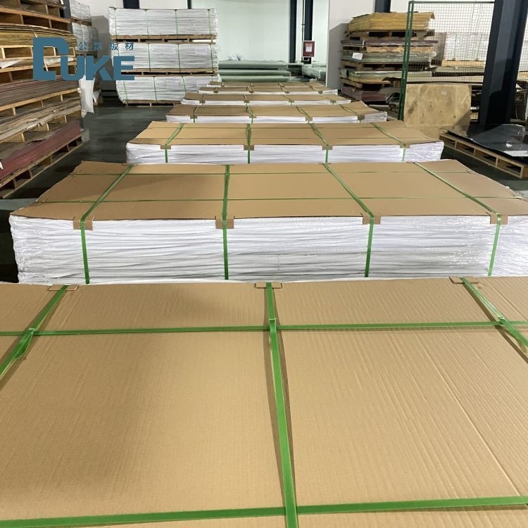 DUKE Kelas Sanitasi Anti Mold 3mm Kubah PMMA Putih Disesuaikan Lembar Akrilik Cast PE 5mm 8mm Disesuaikan Layanan Pemotongan