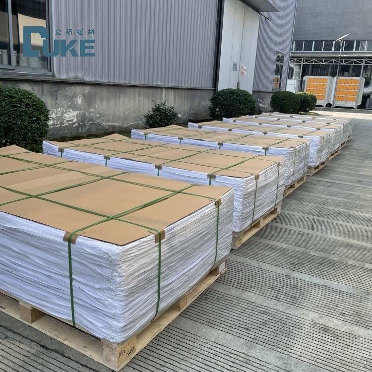 DUKE Kelas Sanitasi Anti Mold 3mm Kubah PMMA Putih Disesuaikan Lembar Akrilik Cast PE 5mm 8mm Disesuaikan Layanan Pemotongan