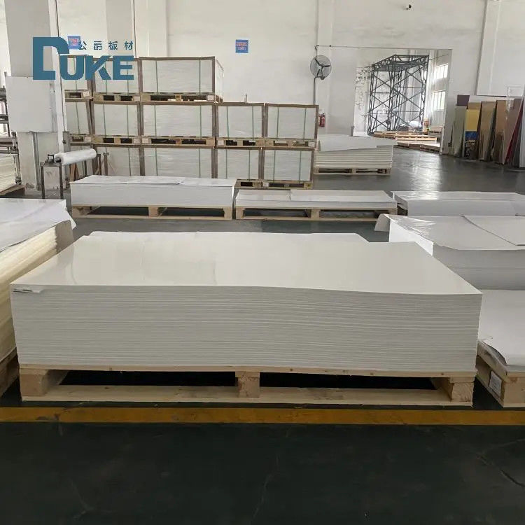 8mm Duke Produsen 100% Virgin Mitsubishi MMA White Opal Cast Acrylic Sheet Plastik halus Crafts Signage Sheet