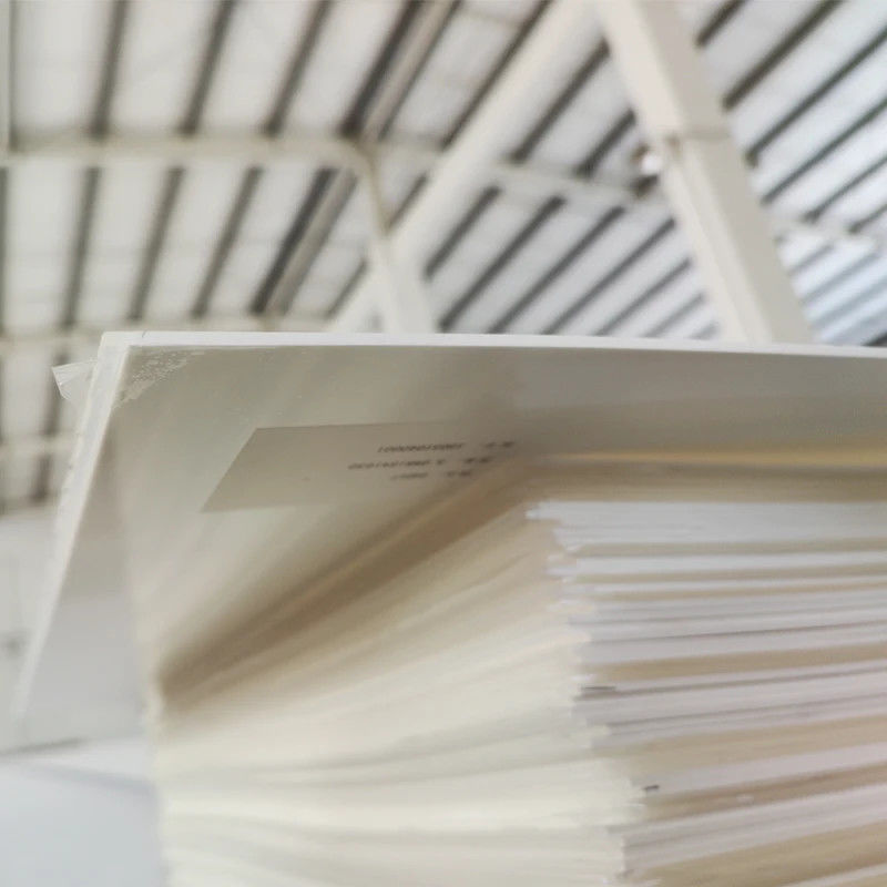 8mm Duke Produsen 100% Virgin Mitsubishi MMA White Opal Cast Acrylic Sheet Plastik halus Crafts Signage Sheet