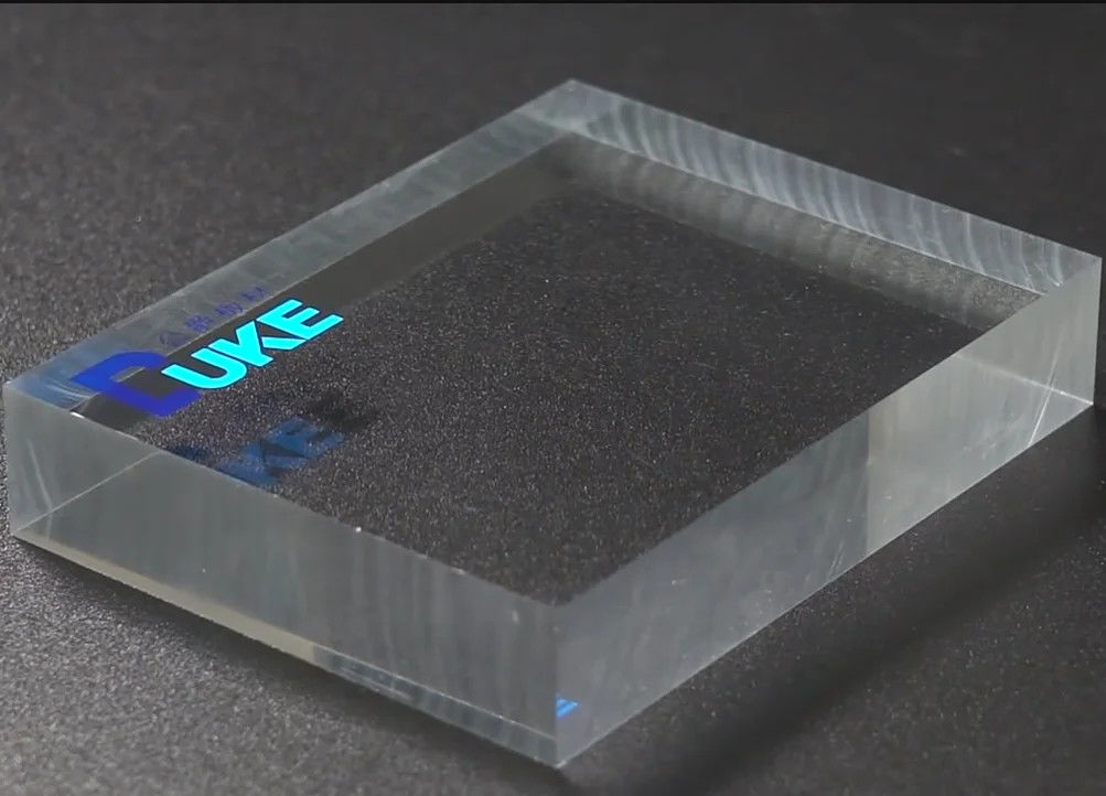 Virgin MMA Cast Acrylic Sheet Mitsubishi Grade 92% Transmisi Cahaya Kejernihan Tinggi Ukuran Custom Cutting