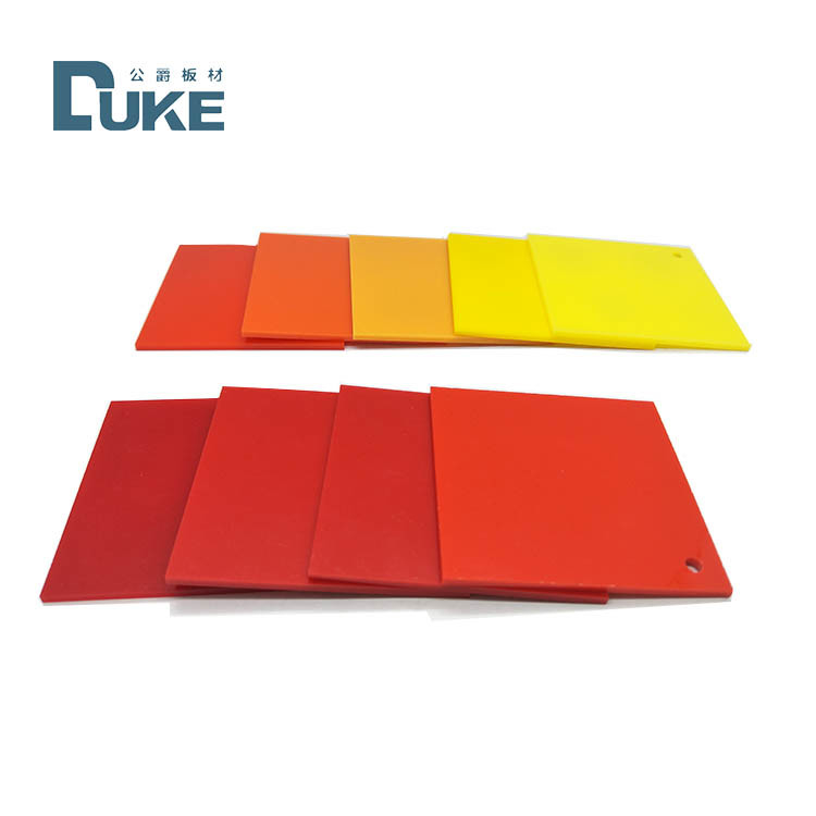 DUKE Warna 4x8 Plexiglass Sign Lembar Akrilik Tahan UV