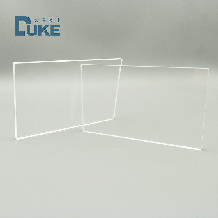 Panel Plexiglass Bening Transmisi Cahaya Tinggi 92% dengan Layanan Pemotongan Laser Kustom untuk Display