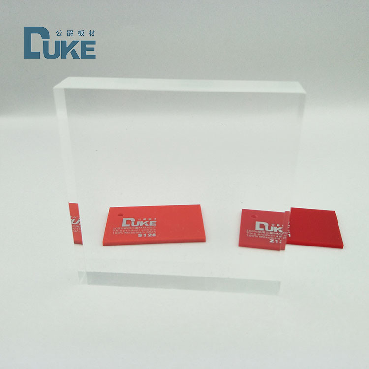 Methacrylate Tembaga Tanpa Warna Penghalang Kebisingan Transparan Lembar Akrilik 3mm