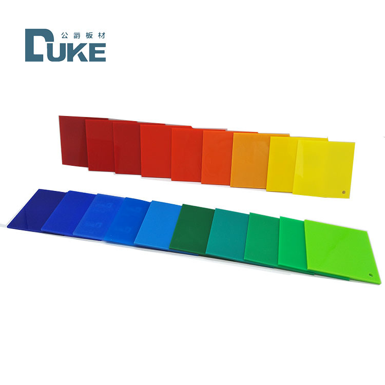 Tabung Acrylic Cast Bathtub Warna Papan PMMA 1,8 mm Sampai 40 mm