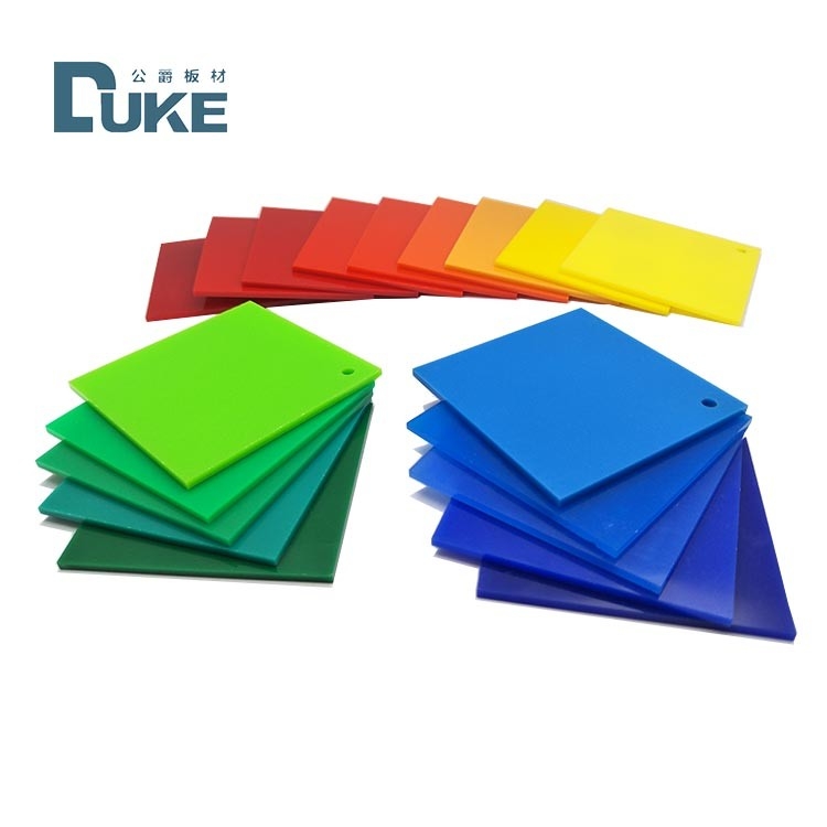 Tabung Acrylic Cast Bathtub Warna Papan PMMA 1,8 mm Sampai 40 mm