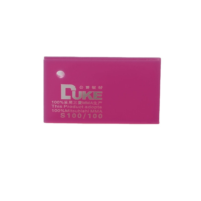 PILKINGTON Mold Light Box Color Mirror Lembar akrilik tahan goresan