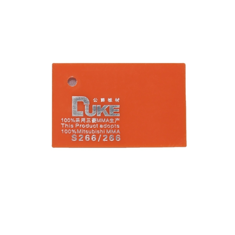 PILKINGTON Mold Light Box Color Mirror Lembar akrilik tahan goresan