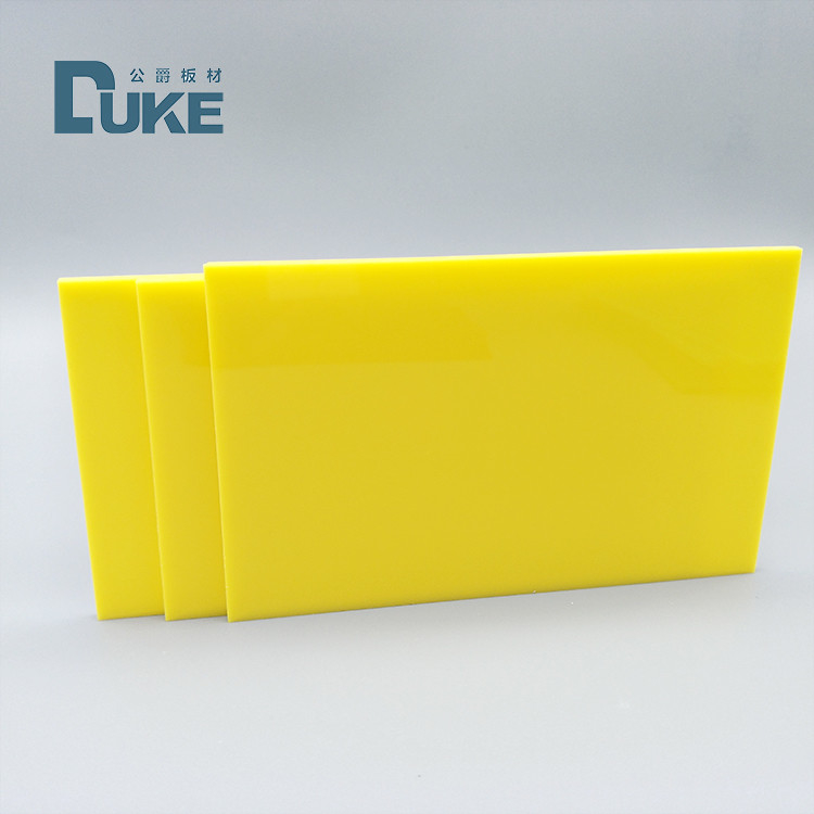 3mm Plexiglass Kuning berwarna Acrylic Plastik Lembar Vakuum dibentuk