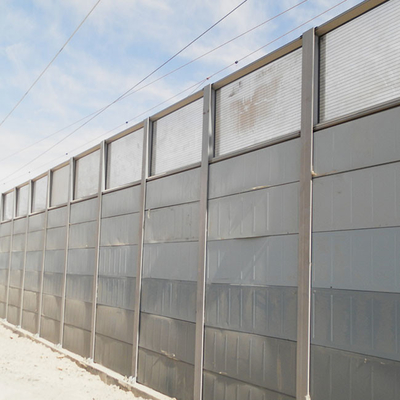 Transparent Acrylic Sound Barrier Anti Noise Acrylic Sheet Untuk Jalan Raya