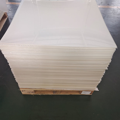 Custom Putih PMMA Kamar Mandi Sanitasi Acrylic Sheet Anti Goresan 2.8mm