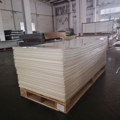 1220*2440mm Mitsubishi MMA Putih Saniter Lembar Akrilik Untuk Bak Mandi