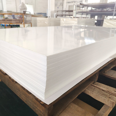 100% murni perawan MMA bak mandi sanitasi lempeng acrylic Cast 1220 * 2440mm