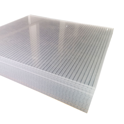 100% Mitsubishi MMA Acrylic Sheet Curved Sound Barrier Pagar 12mm