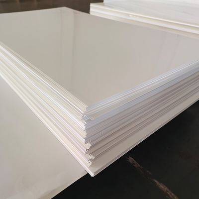 2.8mm 3mm Putih Cast PMMA Acrylic Sheet Untuk Bak Mandi