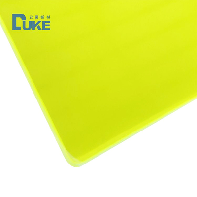 Fluorescent Neon Translucent Green Color Cast Acrylic Plexiglass Sheet Untuk Signage