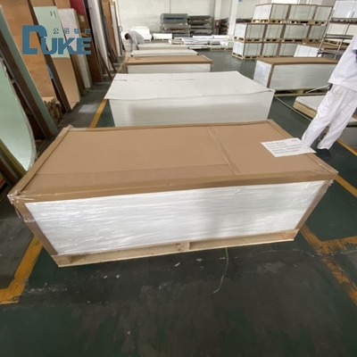 DUKE Kelas Sanitasi Anti Mold 3mm Kubah PMMA Putih Disesuaikan Lembar Akrilik Cast PE 5mm 8mm Disesuaikan Layanan Pemotongan