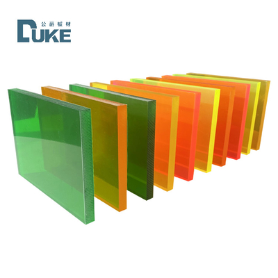 Custom 50mm Cast PMMA Fluorescent Panel 12mm PC 6mm PE Akrilik Plastik Iklan Tanda Dekorasi Papan 10mm Light Made Pemotongan