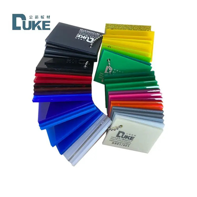 Duke 100% Virgin Mitsubishi Cast Acrylic Sheet Custom Berwarna Bak Mandi Plastik Sheet Harga Kompetitif 12mm 5mm Pemotongan MMA